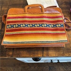 Pendleton Tan Leather Bag